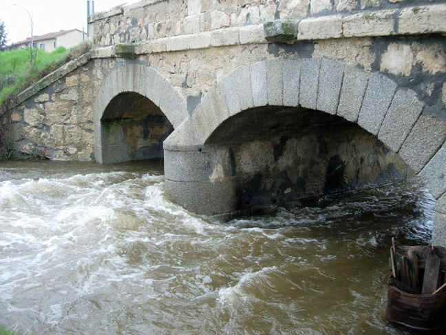 el R�o Fr�o amaga con salirse de su cauce